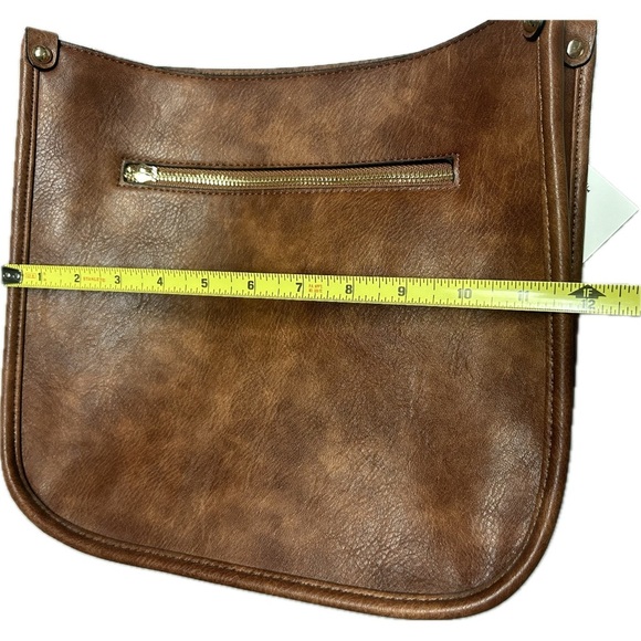 HKCLUF Crossbody Women’s Vegan Leather Hobo Bag 2‎ Adjustable Guitar Straps - Picture 7 of 16